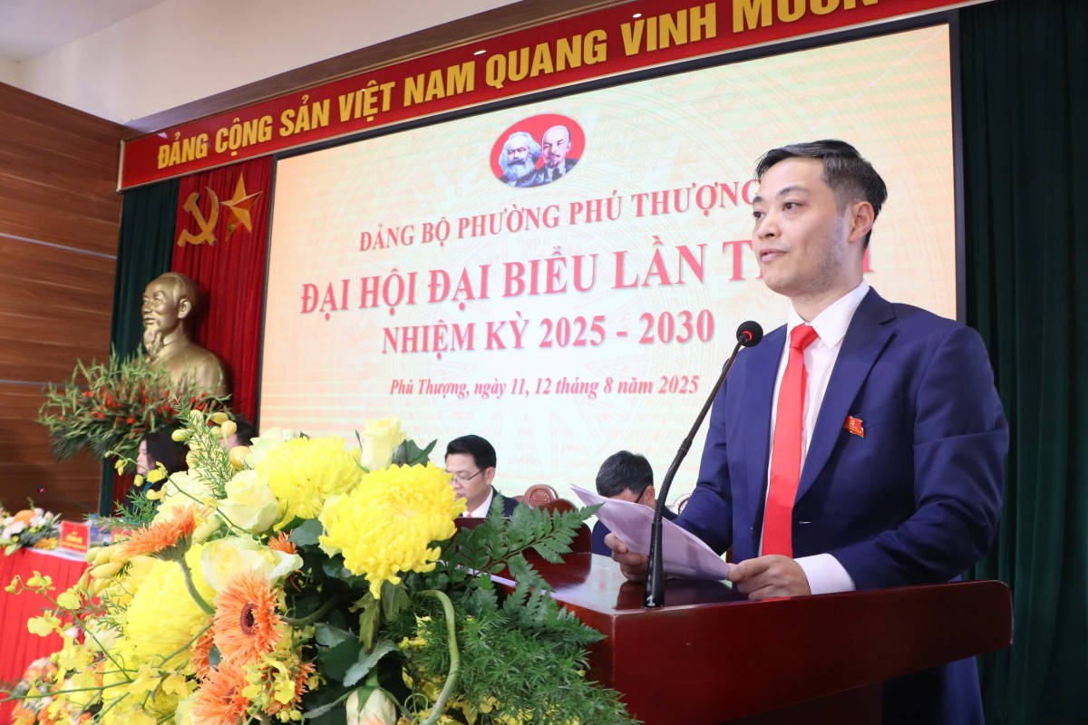 Đảng bộ phường Phú Thượng tập trung lãnh đạo để tạo các bước đột phá trong phát triển Đảng bộ phường Phú Thượng tập trung lãnh đạo để tạo các bước đột phá trong phát triển