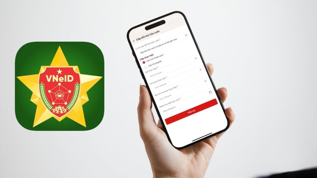 Người dân được cấp đổi thẻ Căn cước miễn phí khi thay đổi địa giới hành chính qua ứng dụng VNeID