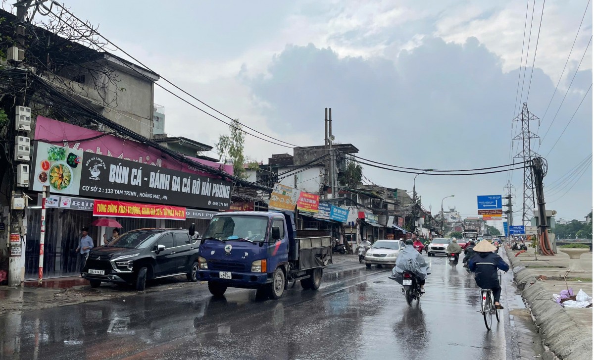 Dự án mở rộng đường Tam Trinh đình trệ Dự án mở rộng đường Tam Trinh đình trệ