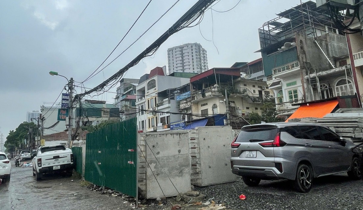 Dự án mở rộng đường Tam Trinh vẫn ngổn ngang sau gần 10 năm thi công Dự án mở rộng đường Tam Trinh vẫn ngổn ngang sau gần 10 năm thi công