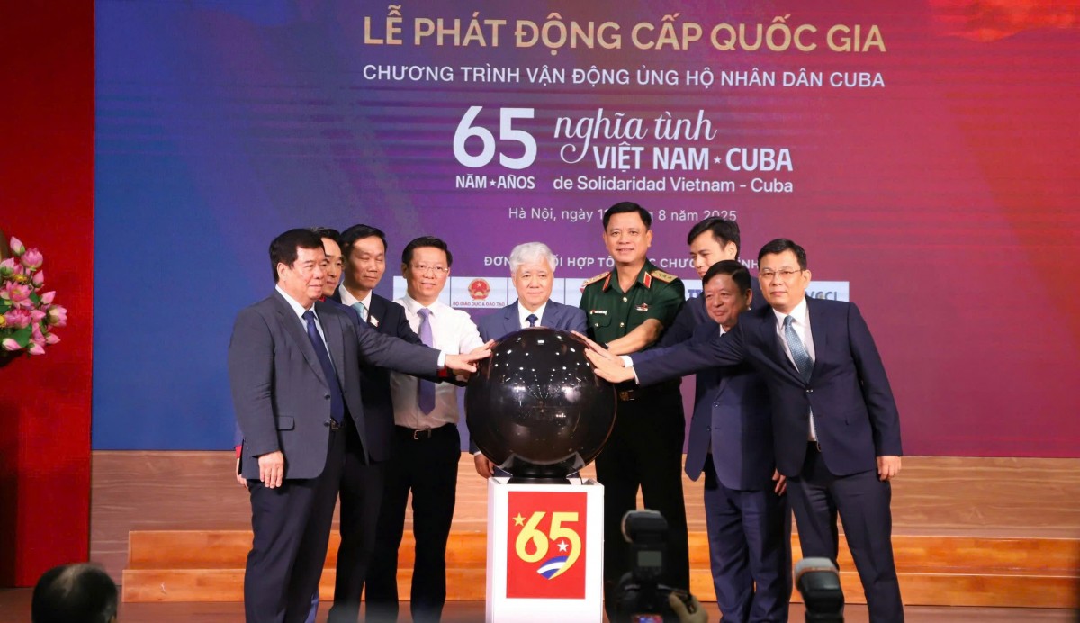 Từ 13/8: Tiếp nhận ủng hộ nhân dân Cuba với tinh thần “65 năm nghĩa tình Việt Nam - Cuba”