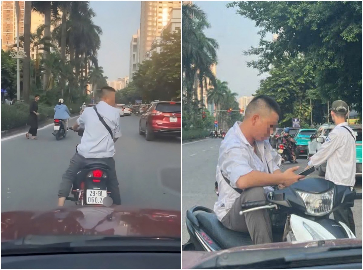 Công an vào cuộc xác minh vụ chặn đường, đòi tiền đỗ xe ở Hàm Nghi