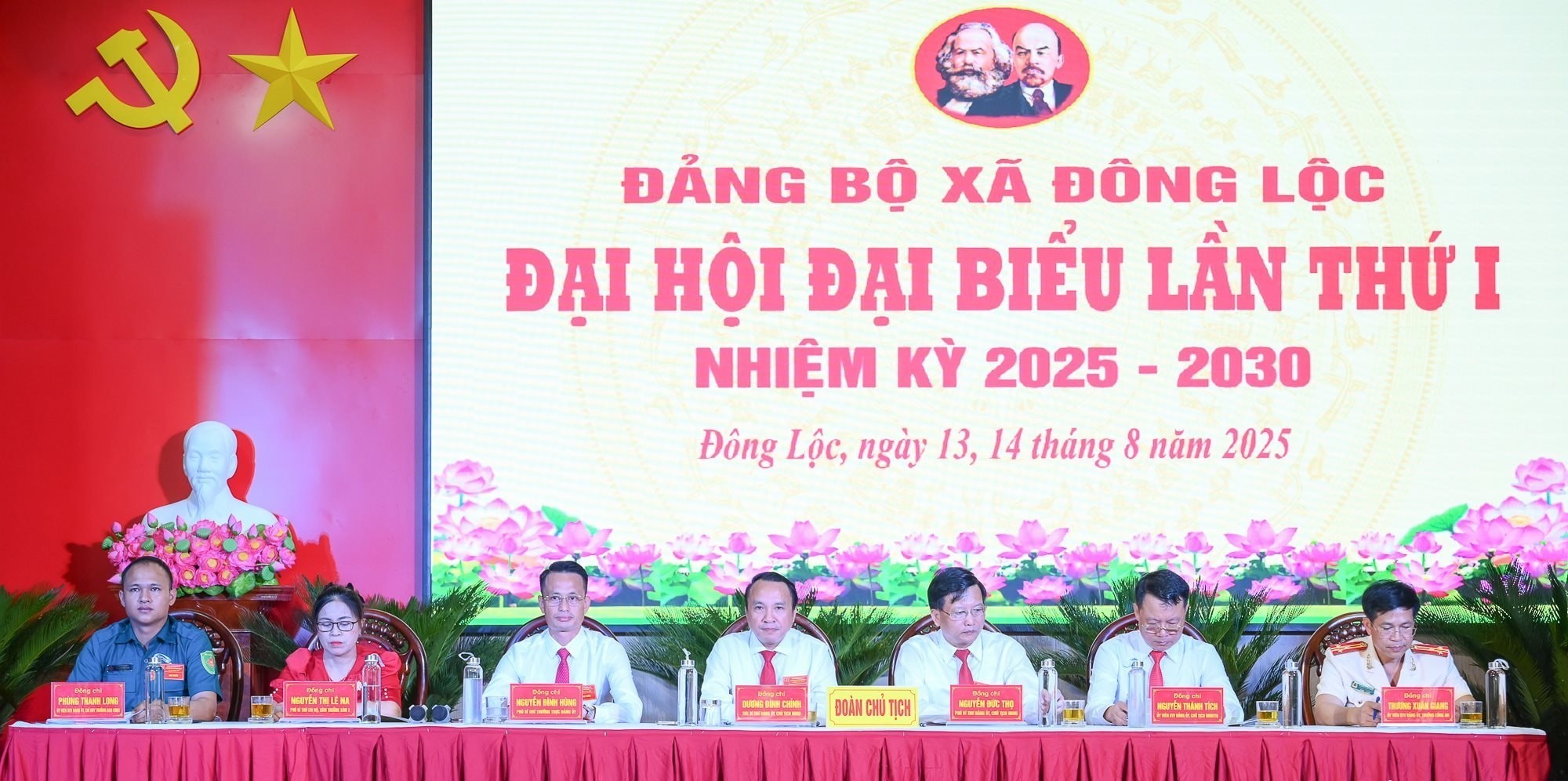 Đảng bộ xã Đông Lộc tổ chức Đại hội đại biểu lần thứ I, nhiệm kỳ 2025 - 2030