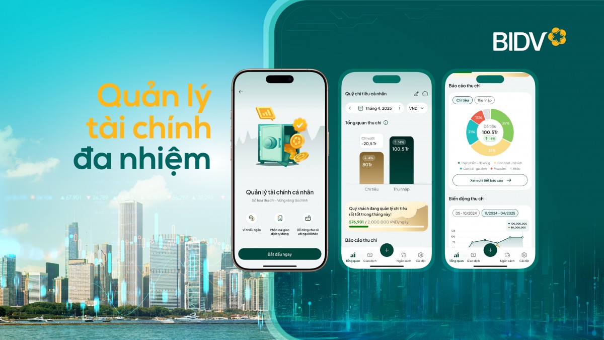 BIDV SmartBanking phiên bản X - dấu ấn tiên phong cùng loạt tính năng mới độc đáo BIDV SmartBanking phiên bản X - dấu ấn tiên phong cùng loạt tính năng mới độc đáo
