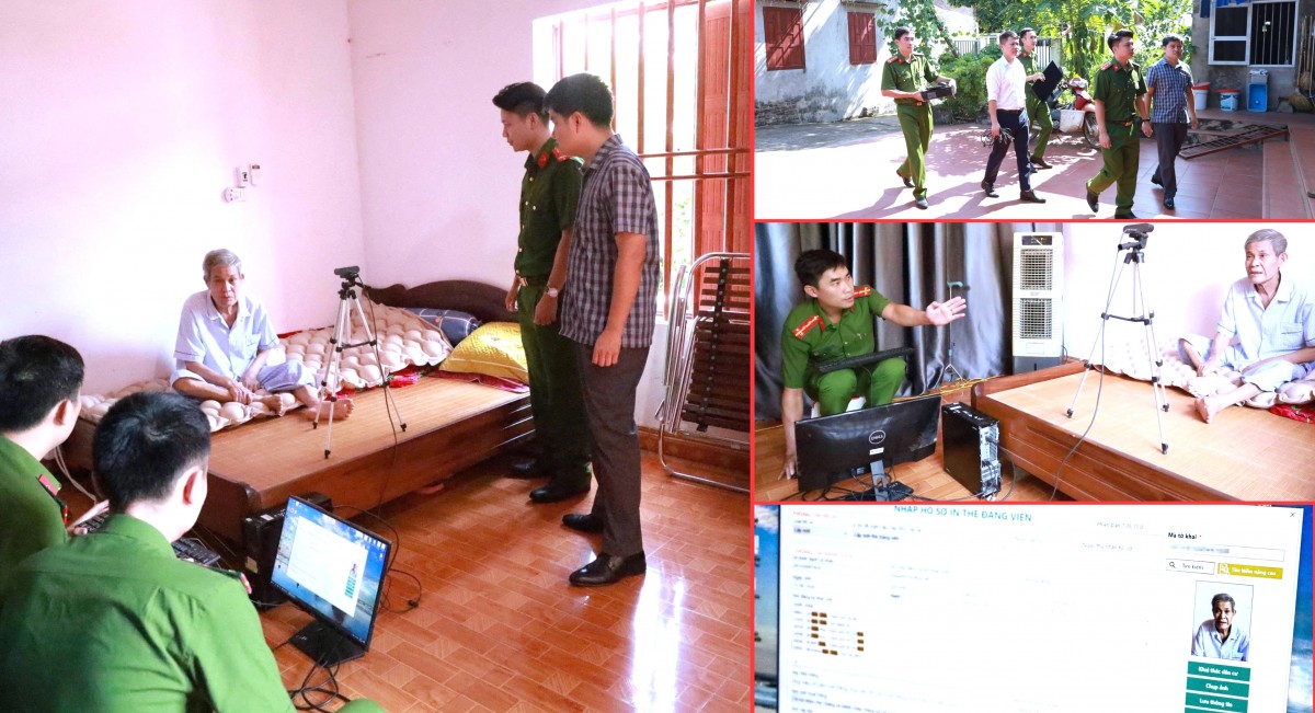 Công an Hà Nội quyết tâm đẩy nhanh tiến độ cấp đổi thẻ đảng viên gắn chip điện tử