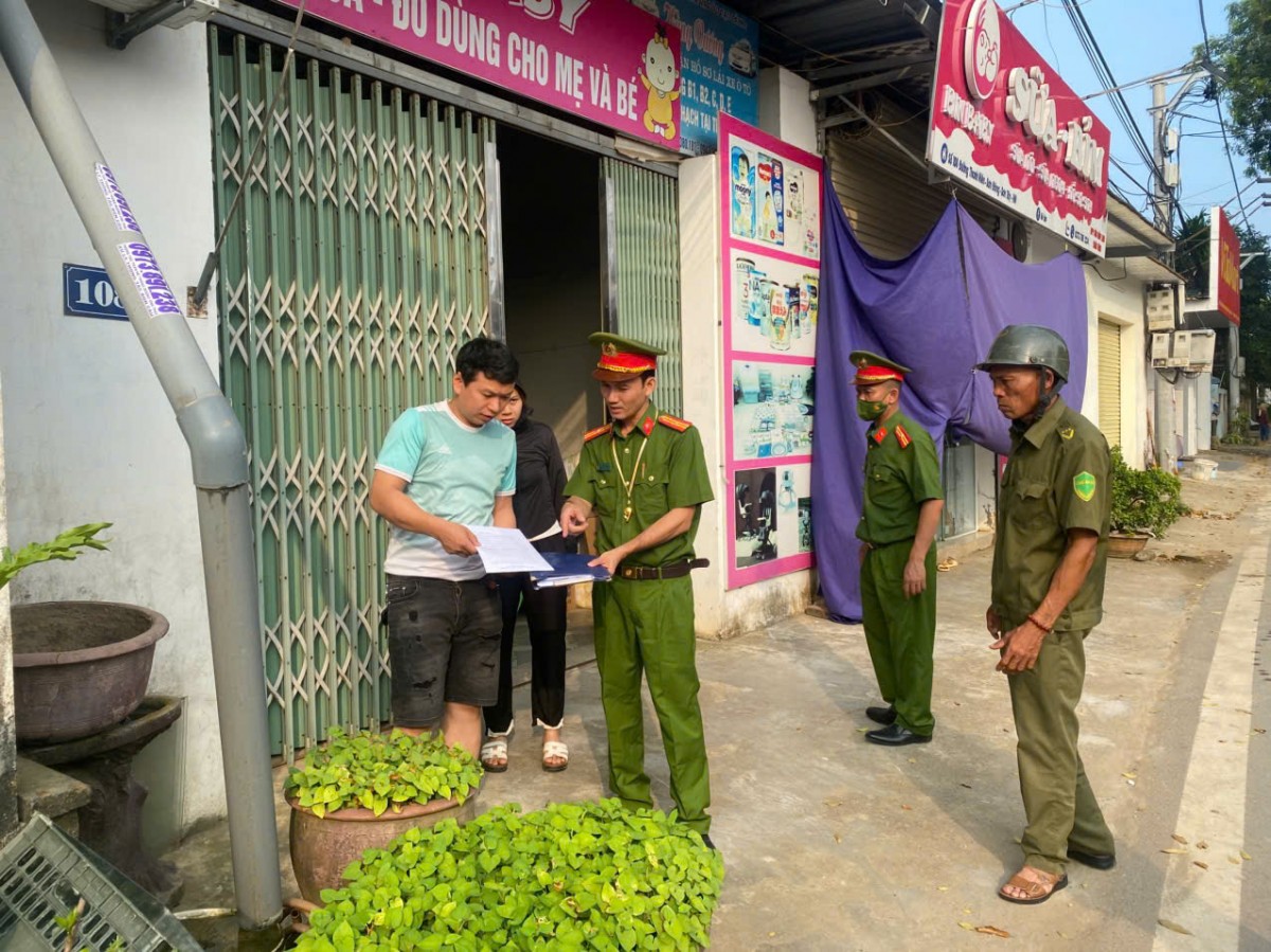 Đoài Phương ra quân lập lại trật tự đô thị Đoài Phương ra quân lập lại trật tự đô thị
