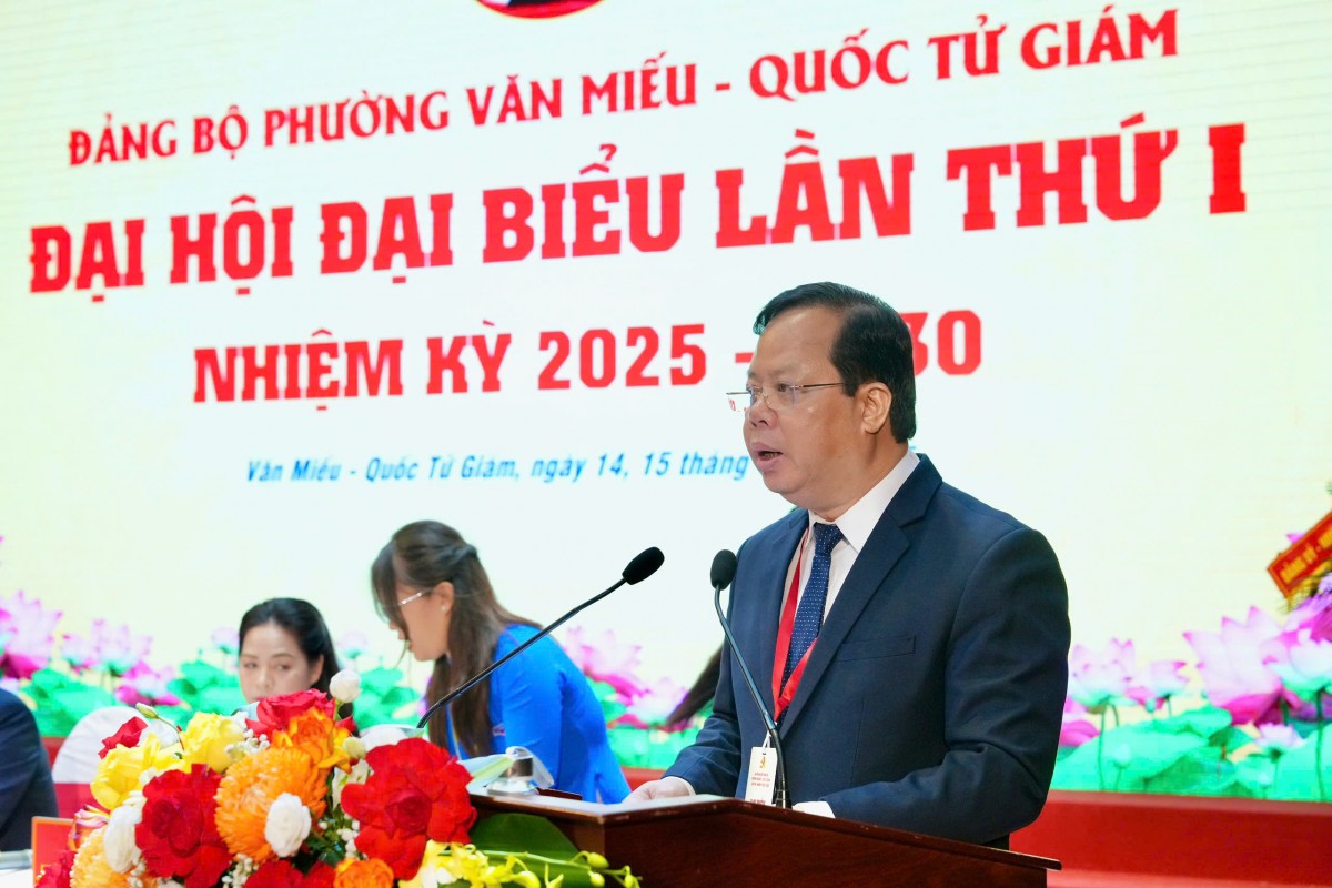 Xây dựng phường Văn Miếu - Quốc Tử Giám phát triển toàn diện, vững bước trong kỷ nguyên mới