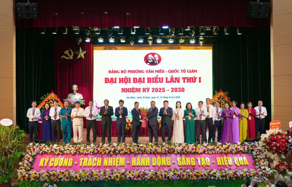 Xây dựng phường Văn Miếu - Quốc Tử Giám phát triển toàn diện, vững bước trong kỷ nguyên mới