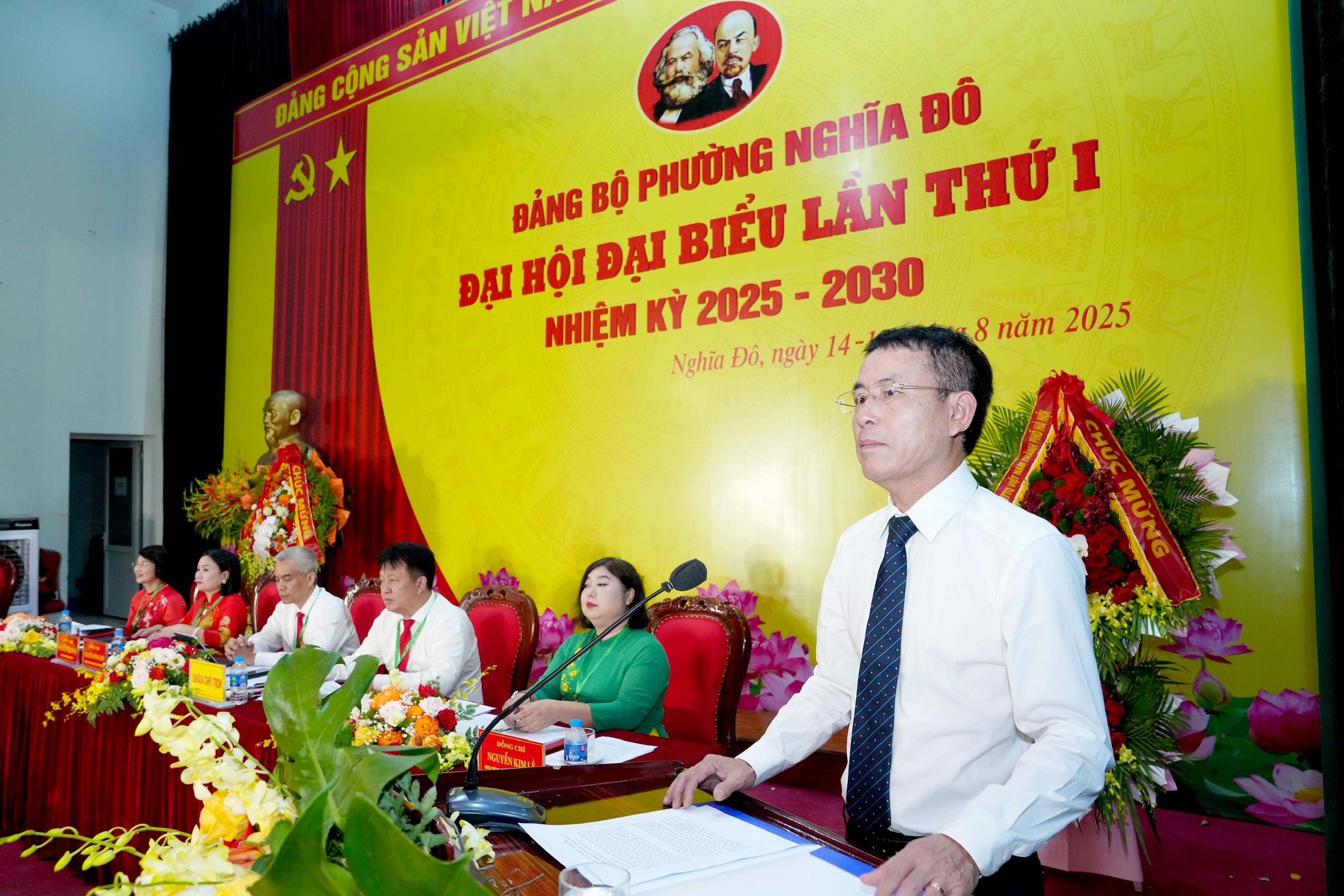 Đại hội Đảng bộ phường Nghĩa Đô lần thứ I: Xây dựng phường thành nơi đáng sống