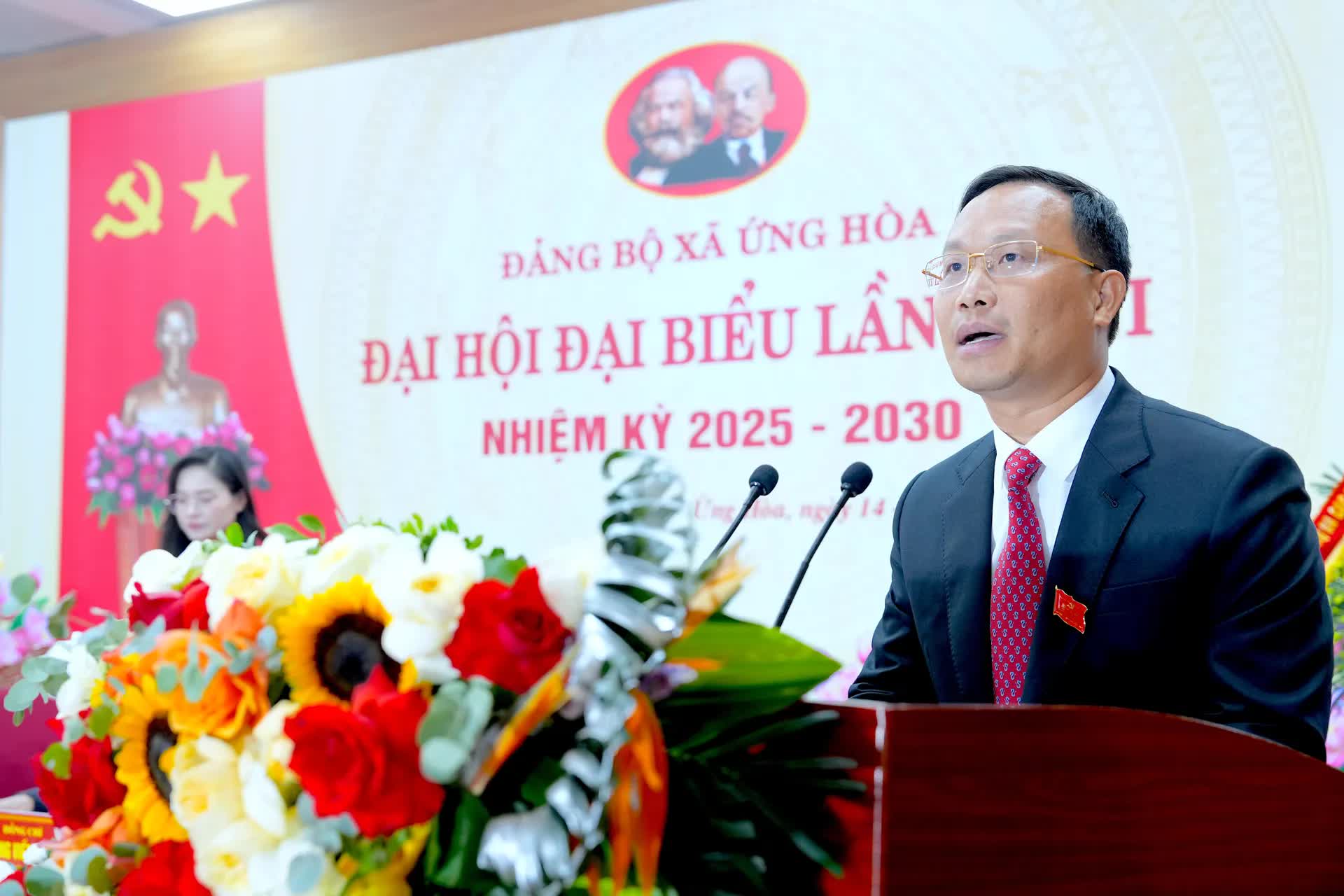 Đại hội Đảng bộ xã Ứng Hòa đặt mục tiêu xây dựng quê hương giàu bản sắc, nhân dân hạnh phúc Đại hội Đảng bộ xã Ứng Hòa đặt mục tiêu xây dựng quê hương giàu bản sắc, nhân dân hạnh phúc