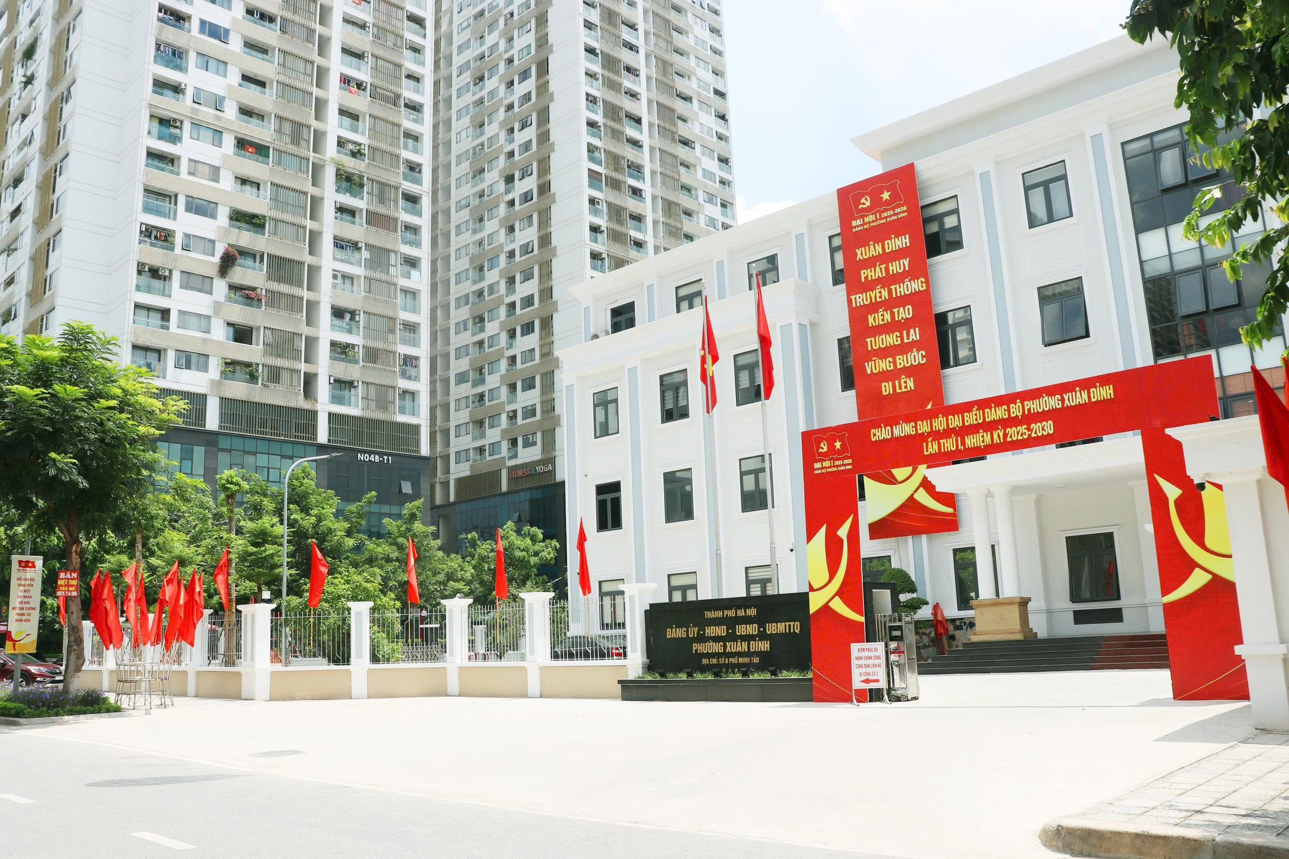 Phường Xuân Đỉnh khánh thành trụ sở mới, biểu tượng đoàn kết và khát vọng phát triển