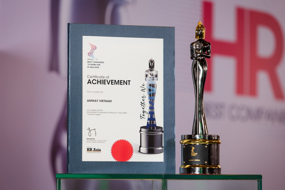 Amway Việt Nam: 6 năm vững vàng nơi làm việc tốt nhất Châu Á Amway Việt Nam: 6 năm vững vàng nơi làm việc tốt nhất Châu Á