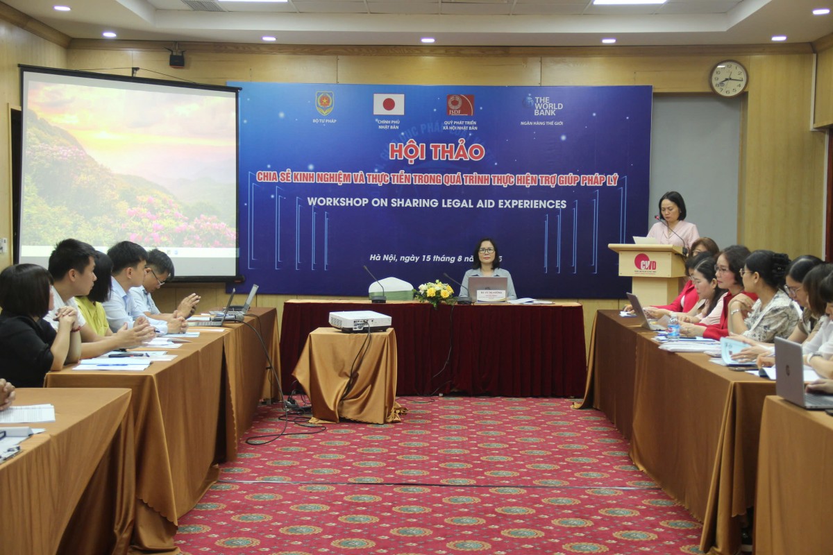 Đề nghị xây dựng kênh tiếp nhận thông tin và phản ánh cộng đồng về trợ giúp pháp lý