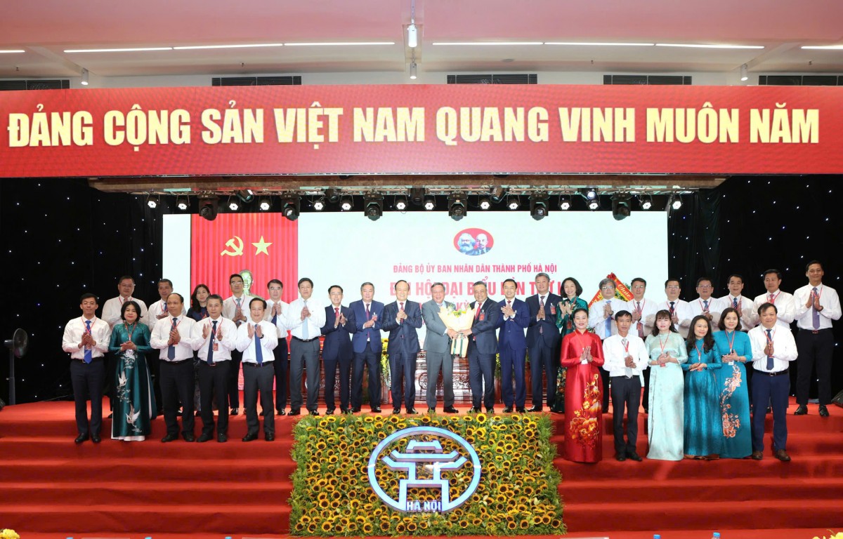 30 đồng chí tham gia Ban Chấp hành Đảng bộ UBND thành phố Hà Nội nhiệm kỳ 2025 - 2030