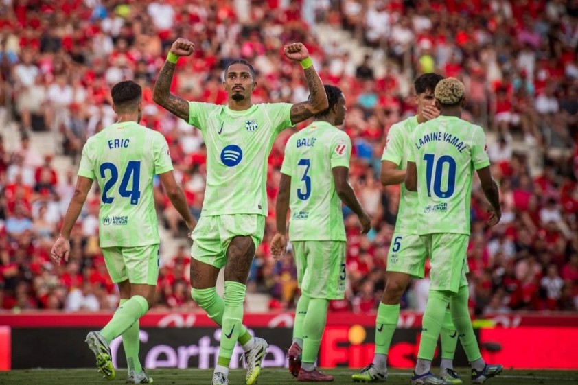 Yamal kiến tạo, ghi bàn: Barcelona đè bẹp Mallorca trong ngày khai màn La Liga