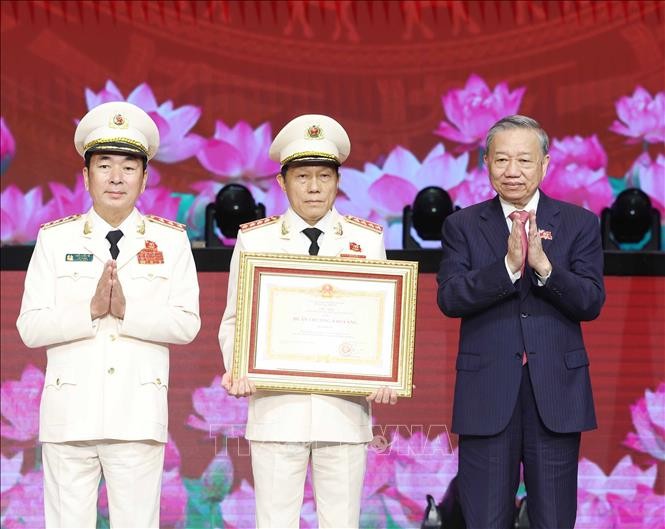 Toàn văn diễn văn của Tổng Bí thư Tô Lâm tại Lễ kỷ niệm 80 năm Ngày truyền thống Công an nhân dân