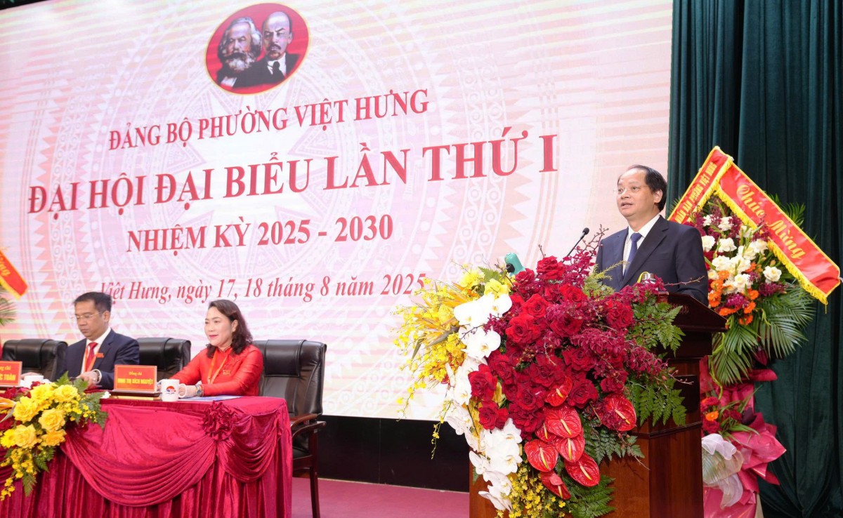 Xây dựng phường Việt Hưng phát triển bền vững, văn minh, hiện đại