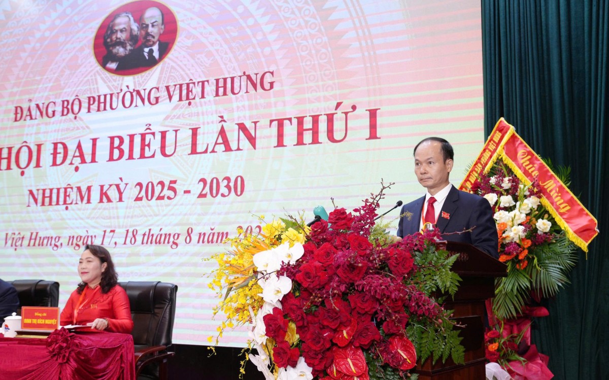 Xây dựng phường Việt Hưng phát triển bền vững, văn minh, hiện đại