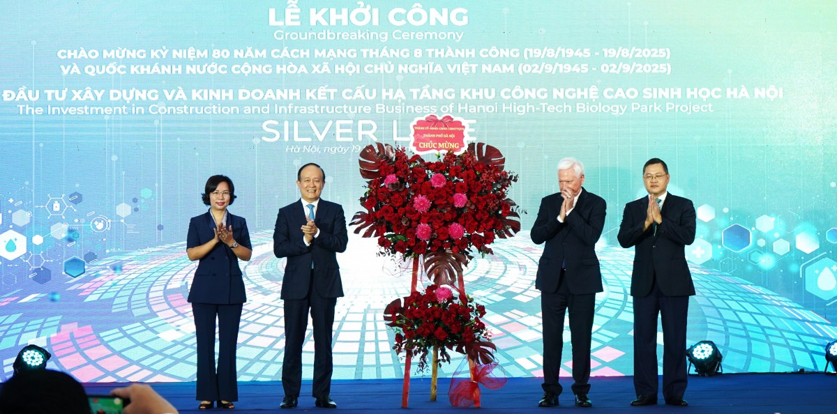 Khởi công Dự án Khu Công nghệ cao Sinh học Hà Nội: Thêm động lực tăng trưởng nhanh và bền vững cho Thủ đô