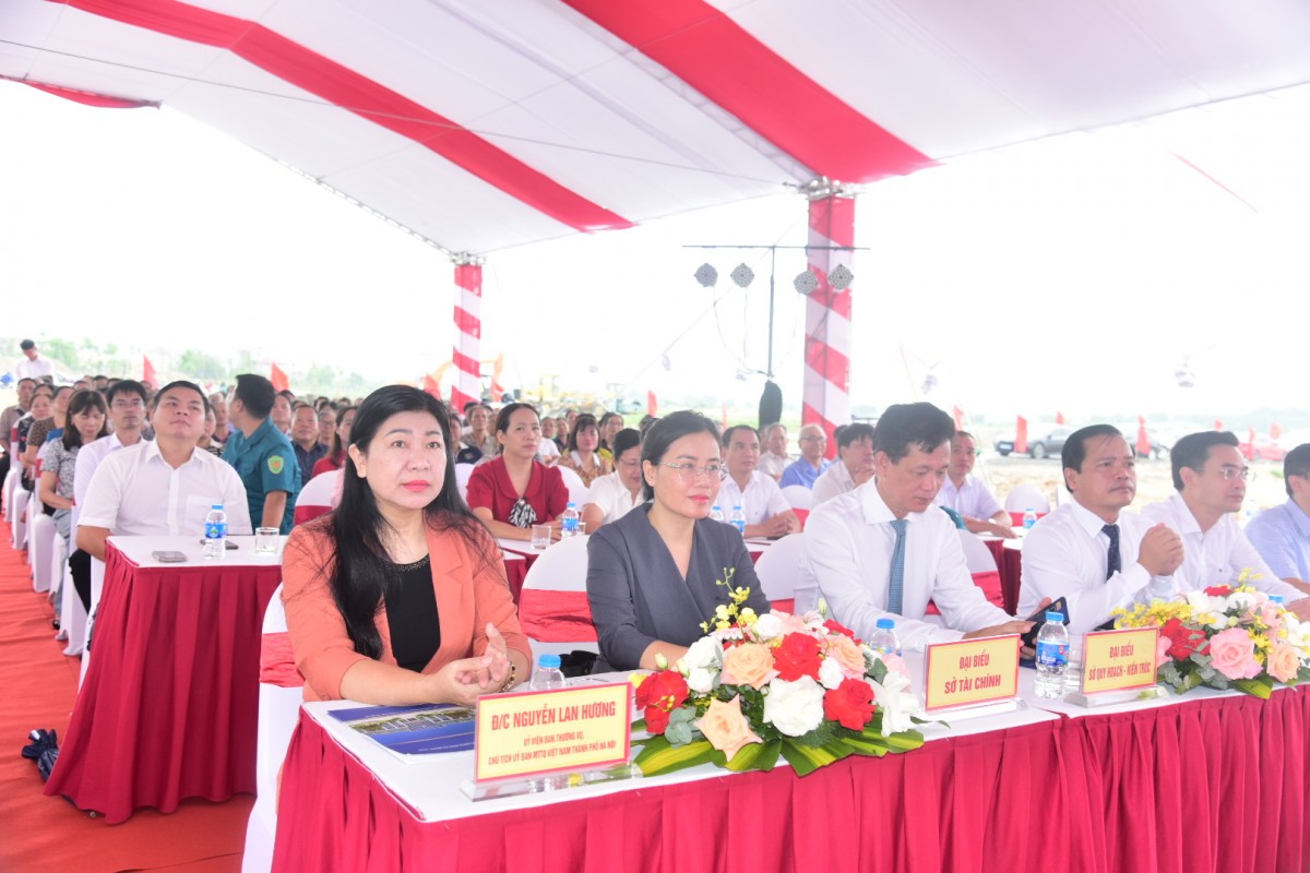 Hà Nội khởi công dự tái định cư tại xã Đông Anh