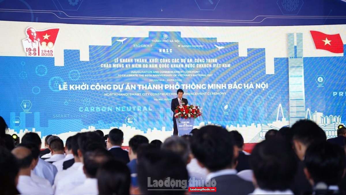 Chính thức khởi công dự án Thành phố Thông minh Bắc Hà Nội