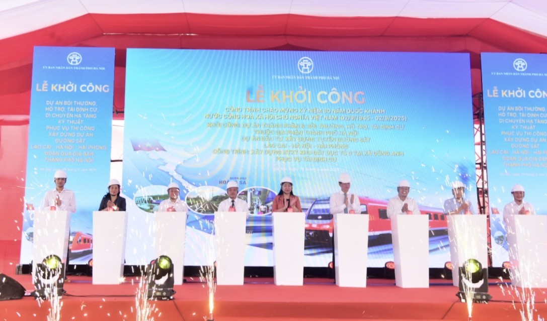 Hà Nội khởi công dự án tái định cư tại xã Đông Anh