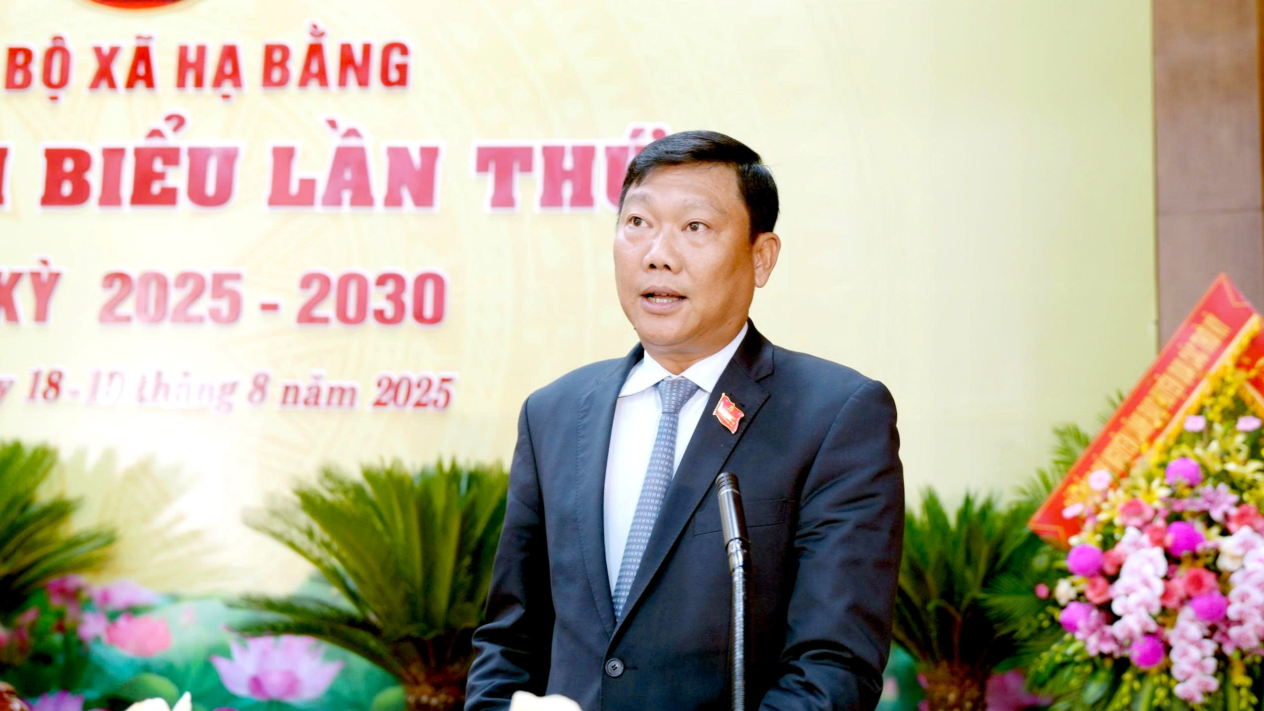 Đại hội Đảng bộ xã Hạ Bằng lần thứ I: Niềm tin và khát vọng phát triển Đại hội Đảng bộ xã Hạ Bằng lần thứ I: Niềm tin và khát vọng phát triển