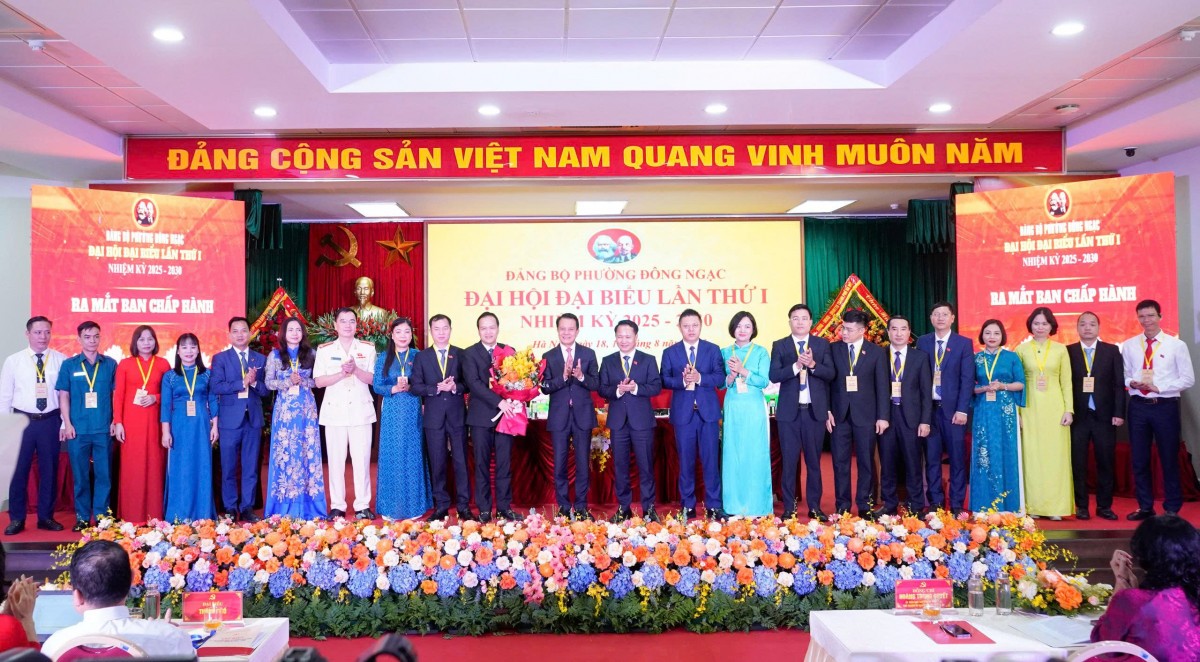 Đại hội Đảng bộ phường Đông Ngạc: Khai mở chặng đường phát triển mới với nhiều đột phá Đại hội Đảng bộ phường Đông Ngạc: Khai mở chặng đường phát triển mới với nhiều đột phá