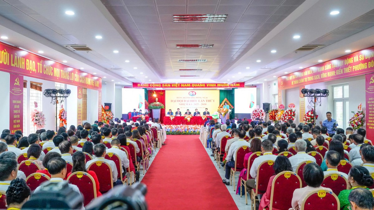 Đại hội Đảng bộ phường Đông Ngạc: Khai mở chặng đường phát triển mới với nhiều đột phá Đại hội Đảng bộ phường Đông Ngạc: Khai mở chặng đường phát triển mới với nhiều đột phá