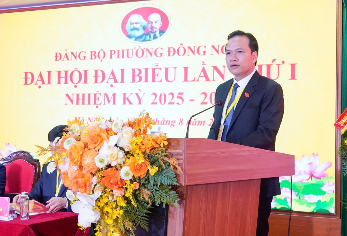 Đại hội Đảng bộ phường Đông Ngạc: Khai mở chặng đường phát triển mới với nhiều đột phá Đại hội Đảng bộ phường Đông Ngạc: Khai mở chặng đường phát triển mới với nhiều đột phá