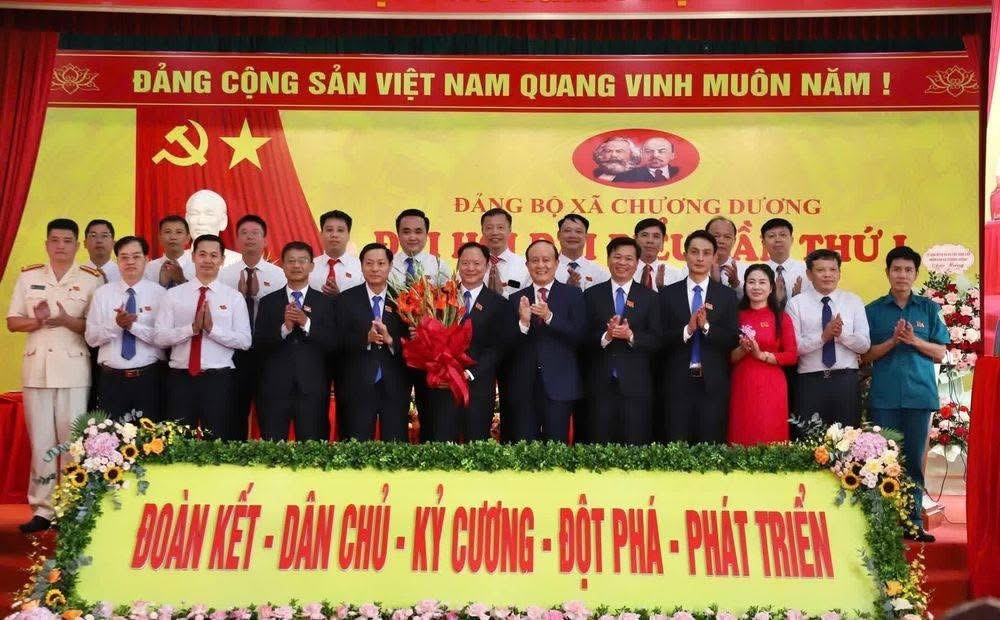 Xã Chương Dương khởi đầu nhiệm kỳ mới với khát vọng kiến tạo quê hương giàu đẹp