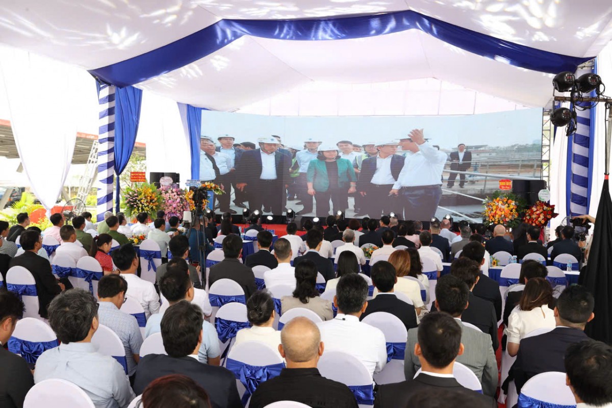 Hà Nội khánh thành dự án Nhà máy xử lý nước thải Yên Xá
