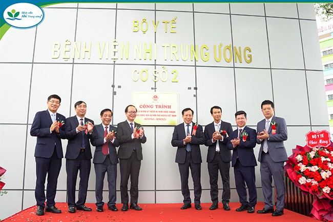 Bệnh viện Nhi Trung ương cơ sở 2 chính thức đi vào hoạt động