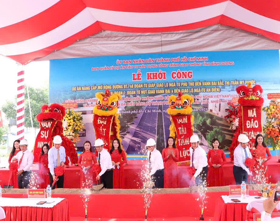 Khởi công, khánh thành đồng loạt nhiều dự án hạ tầng trọng điểm tại phía Nam