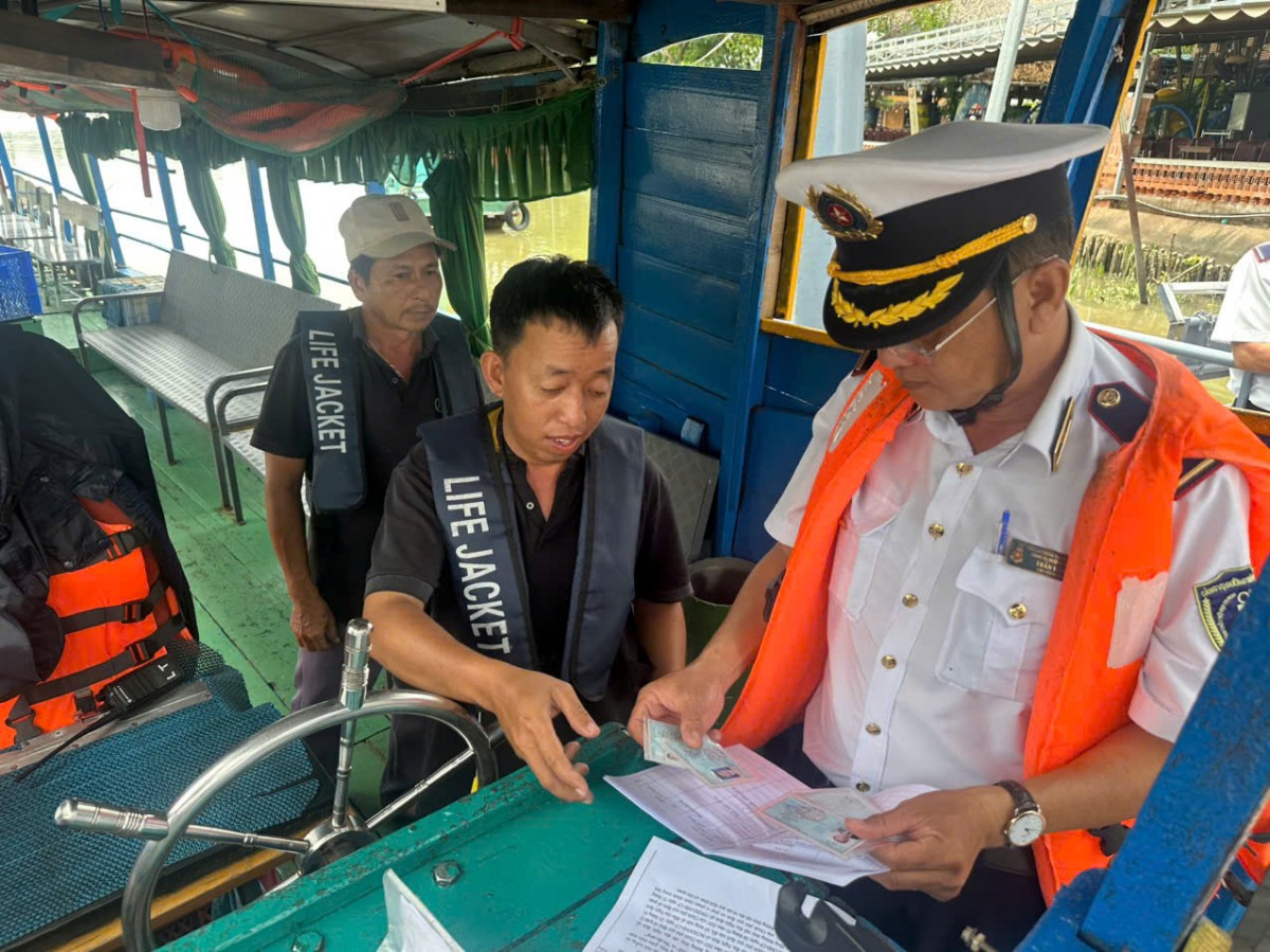 Đảm bảo an toàn giao thông đường thuỷ dịp Lễ Quốc khánh 2/9 tại TP.HCM