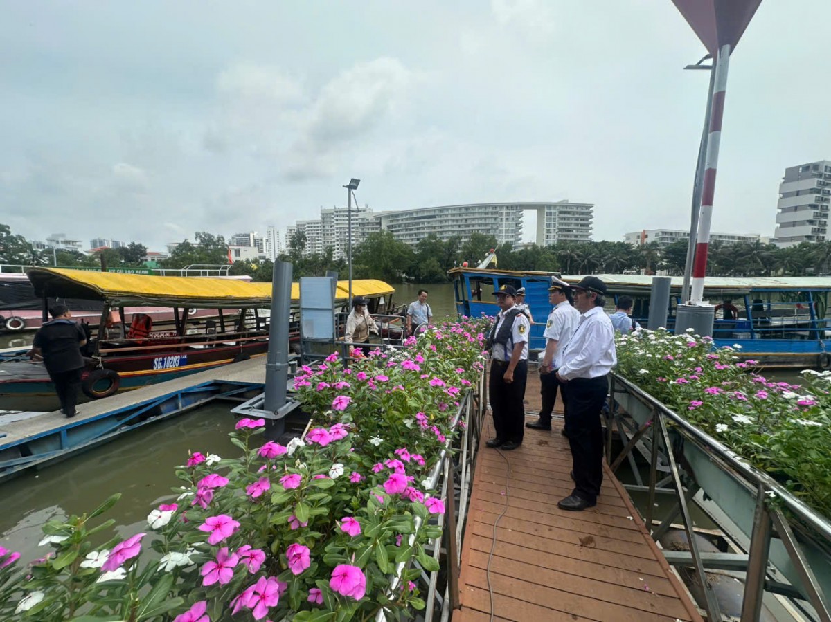 Đảm bảo an toàn giao thông đường thuỷ dịp Lễ Quốc khánh 2/9 tại TP.HCM