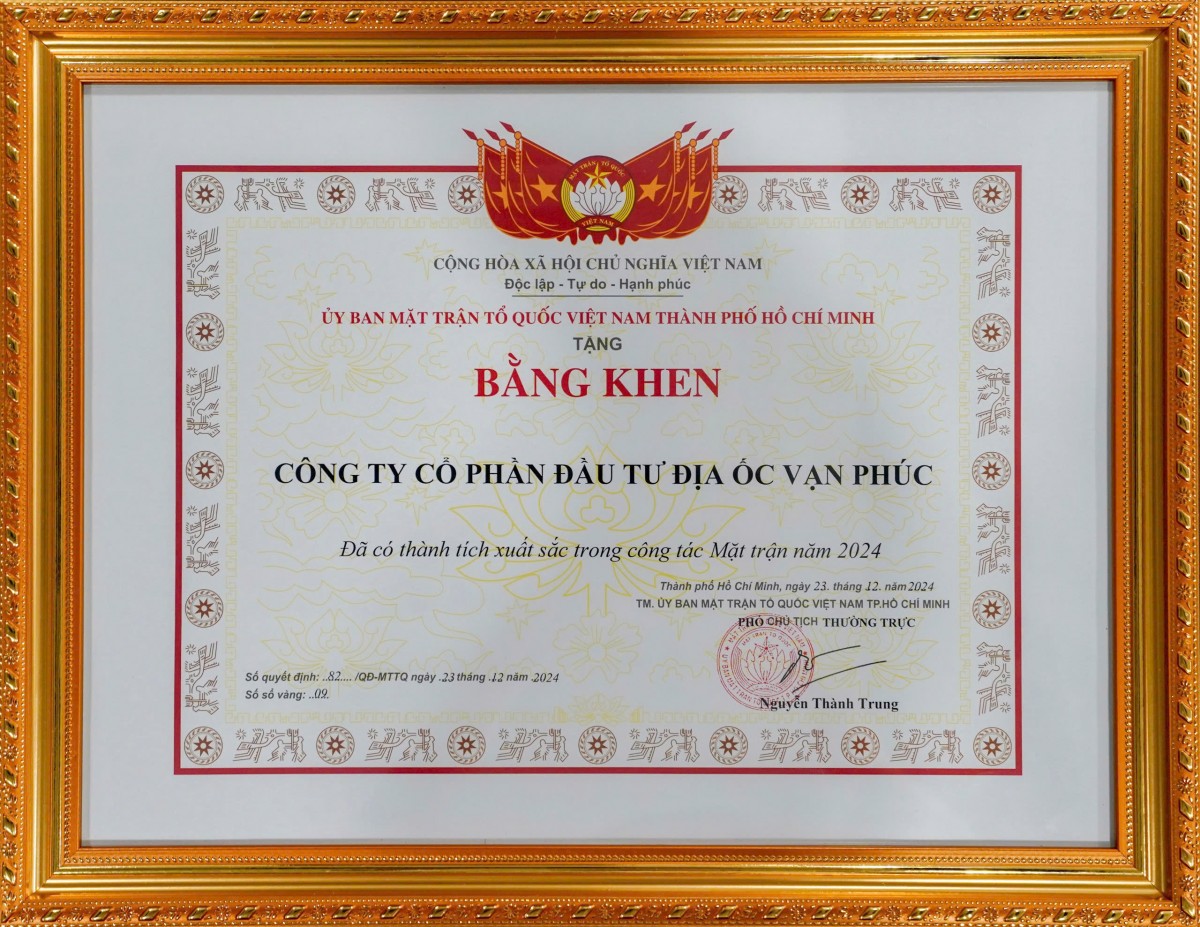 Van Phuc Group – Từ những công trình biểu tượng đến những dấu ấn vì cộng đồng