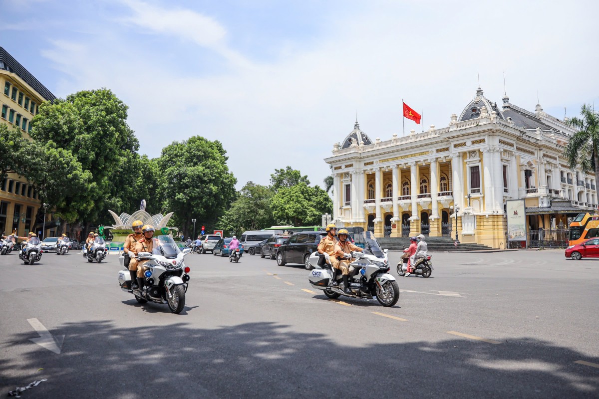 Công an Hà Nội đảm bảo an ninh, an toàn Lễ kỷ niệm 80 năm Quốc khánh 2/9