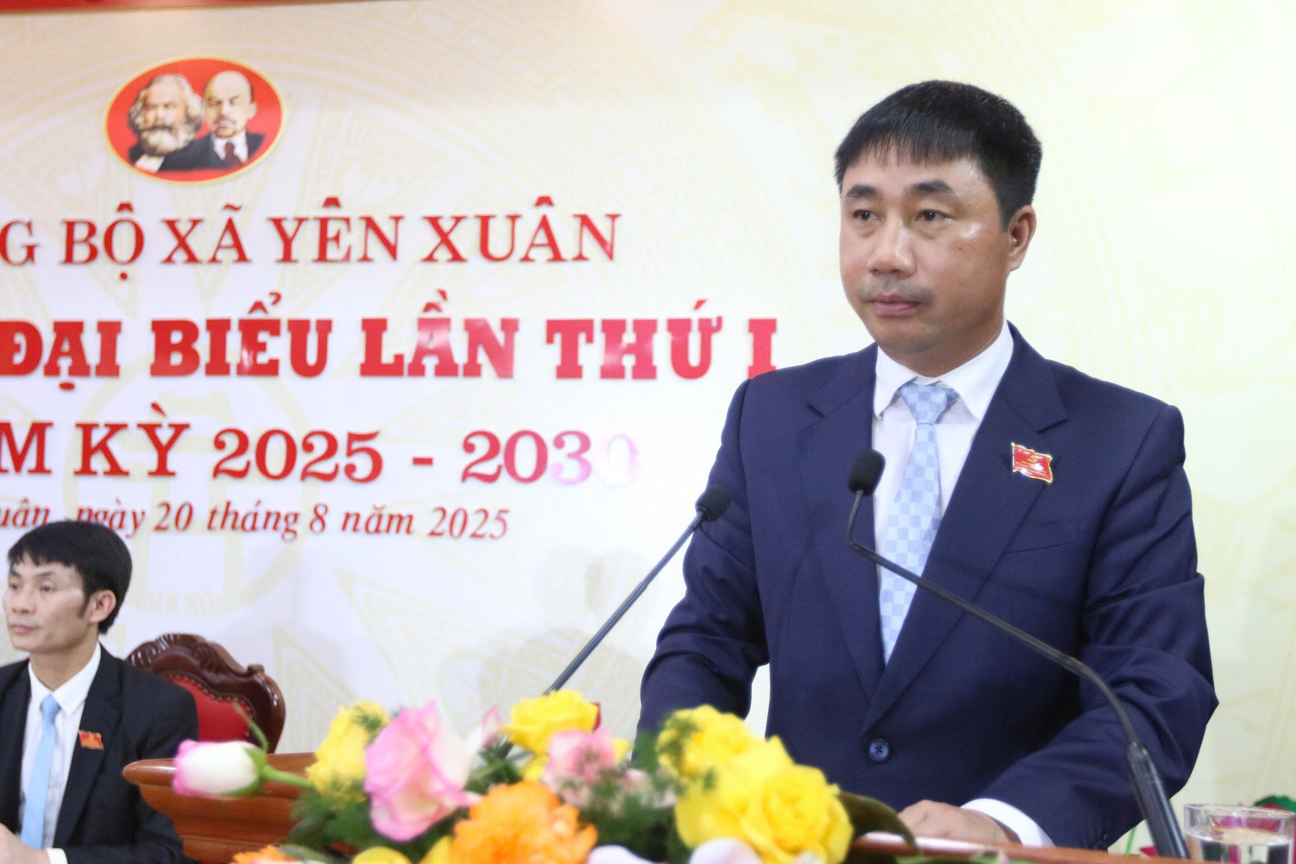 Đại hội Đảng bộ xã Yên Xuân lần thứ I: Đoàn kết, đổi mới, phát triển bền vững