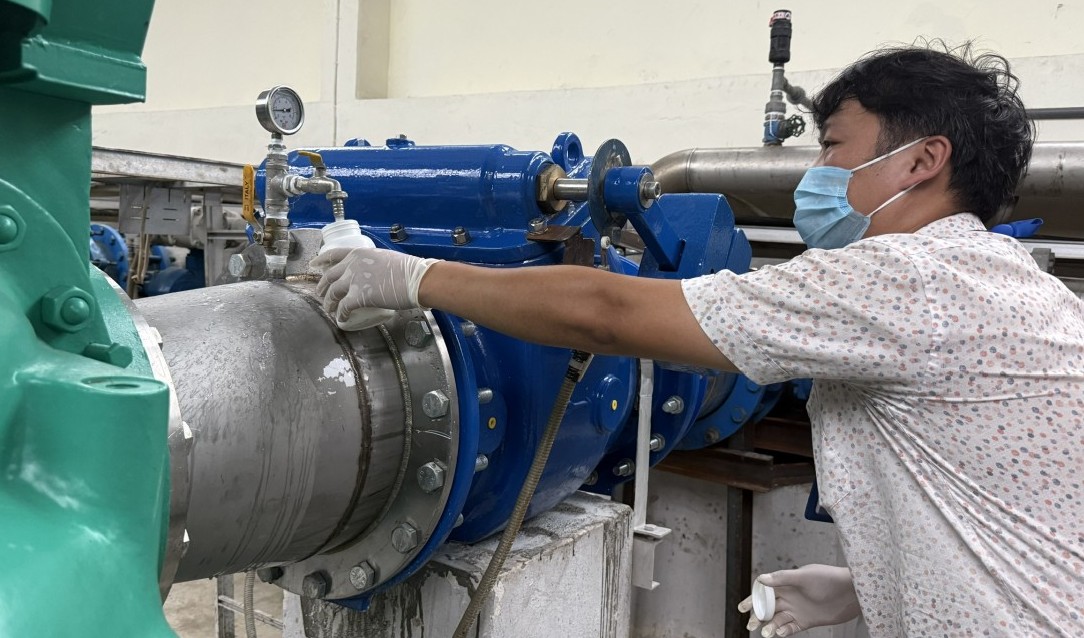 Nước sạch sinh hoạt được giám sát chặt chẽ phục vụ Đại lễ 80 năm Quốc khánh 2/9