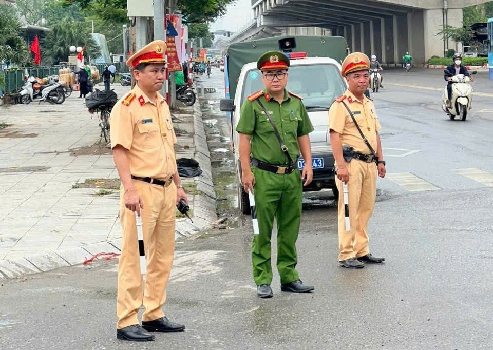 An toàn giao thông được siết chặt trong buổi tổng duyệt kỷ niệm 80 năm Quốc khánh Giao thông ổn định trước buổi tổng duyệt kỷ niệm 80 năm Quốc khánh