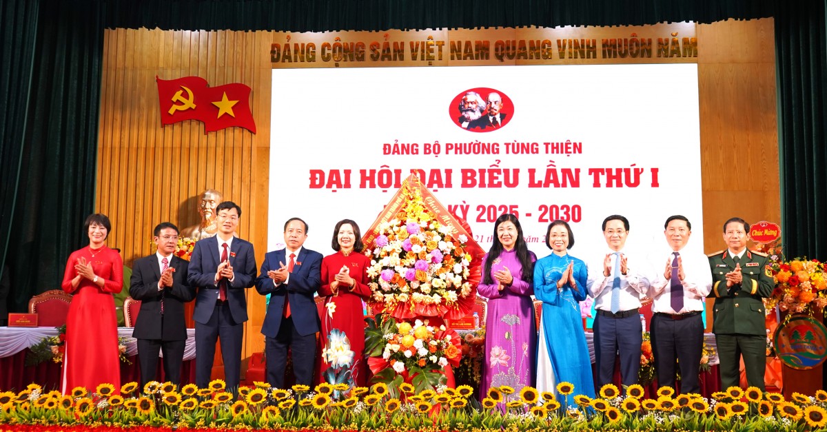 Tạo nền tảng để phường Tùng Thiện đánh thức tiềm năng phát triển