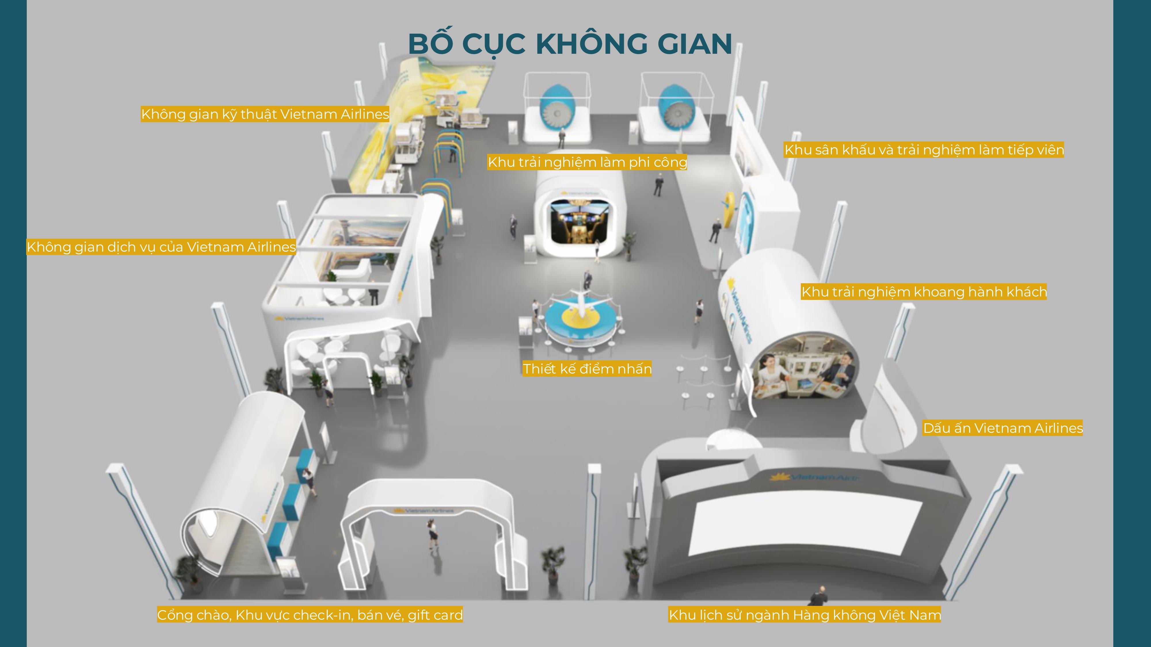 Vietnam Airlines tham gia Triển lãm Thành tựu đất nước nhân kỷ niệm 80 năm Quốc khánh