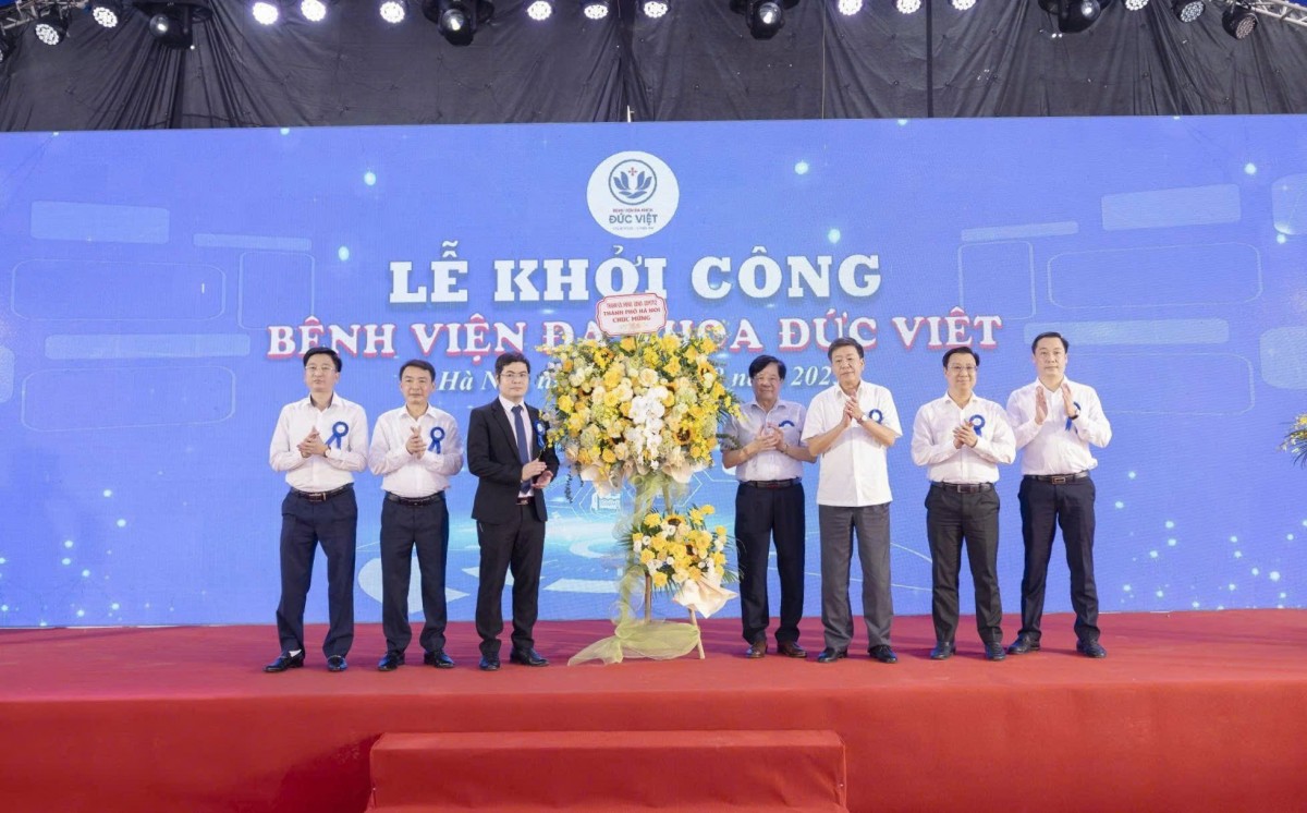 Khởi công Bệnh viện Đa khoa Đức Việt: