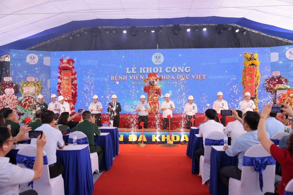 Khởi công Bệnh viện Đa khoa Đức Việt: