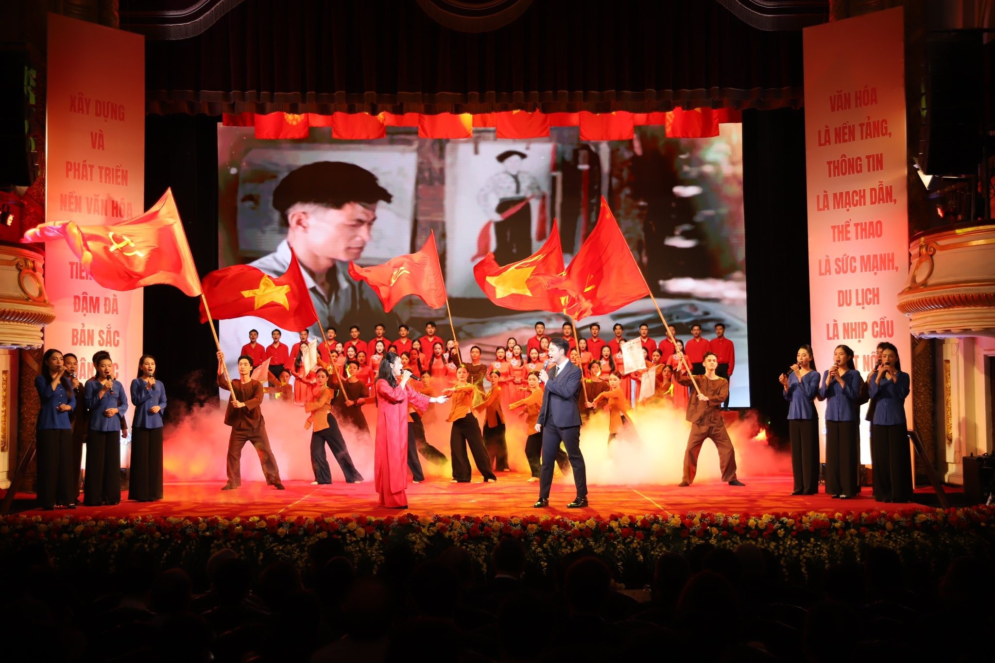 Tổng Bí thư Tô Lâm, Thủ tướng Phạm Minh Chính dự Lễ kỷ niệm 80 năm Ngày truyền thống Ngành Văn hóa