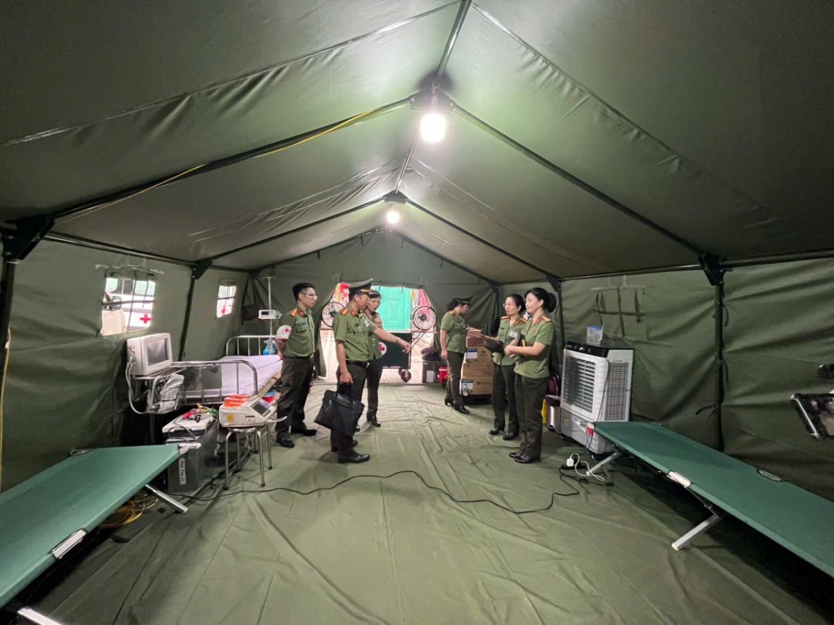 Bệnh viện Công an Hà Nội sẵn sàng bảo đảm y tế cho Lễ kỷ niệm 80 năm Quốc khánh