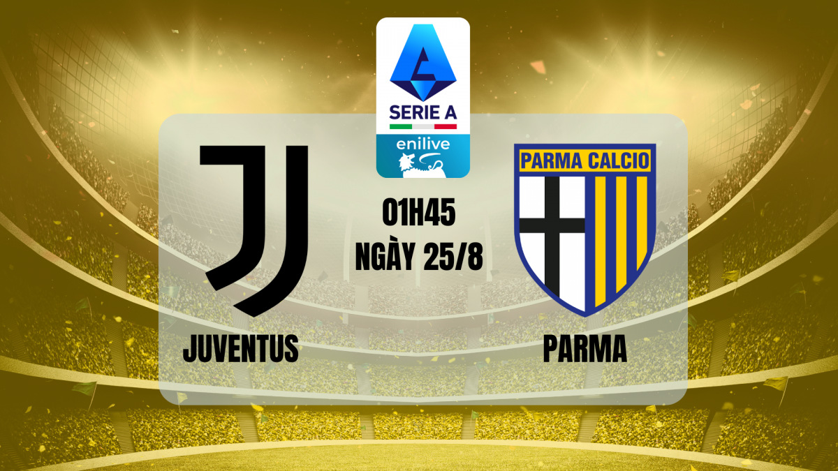 Juventus vs Parma: Khao khát khẳng định lại vị thế