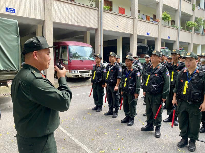Cảnh sát đặc nhiệm quyết tâm cao nhất hoàn thành nhiệm vụ đảm bảo an toàn sự kiện A80 Cảnh sát đặc nhiệm quyết tâm cao nhất đảm bảo an toàn sự kiện A80