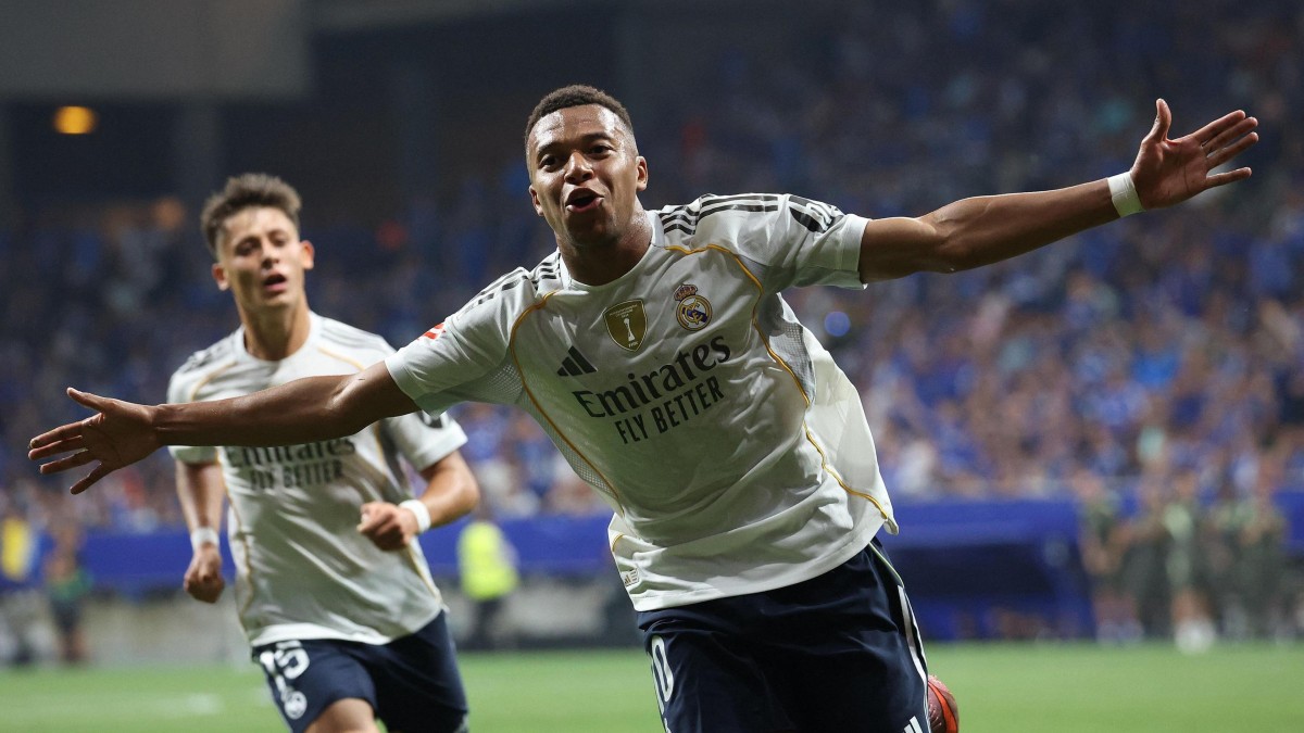 Mbappe khai hỏa, Vinicius ghi dấu ấn, Real Madrid vùi dập Real Oviedo 3-0